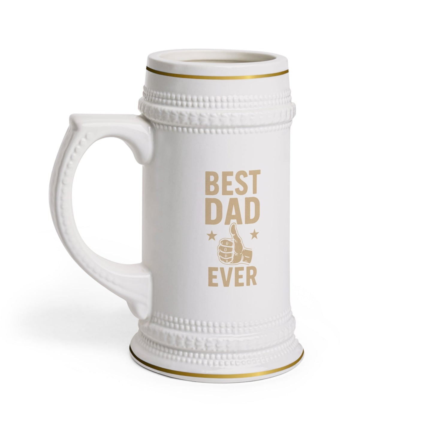 Best Dad Ever Beer Stein Mug - Curio Cove Emporium